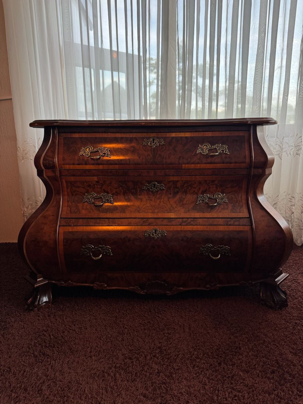 Antieke houten dressoir kast, Ophalen of Verzenden