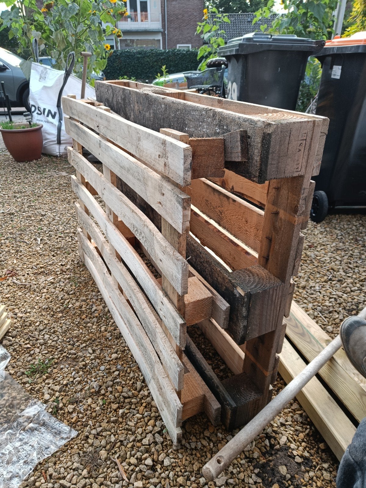 gratis - 5 Pallets in verschillende formaten af te halen, Ophalen of Verzenden
