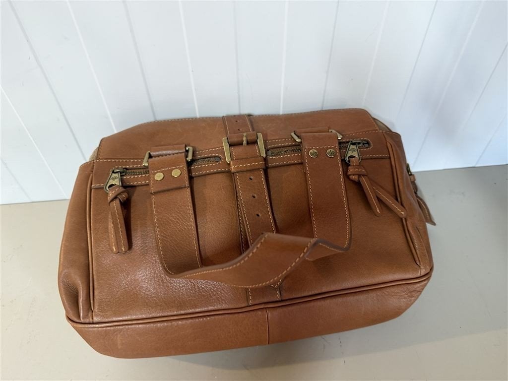Mulberry Vintage Mabel Schoudertas - Bruin Echt Leer, Ophalen of Verzenden, Zo goed als nieuw, Bruin, Leer