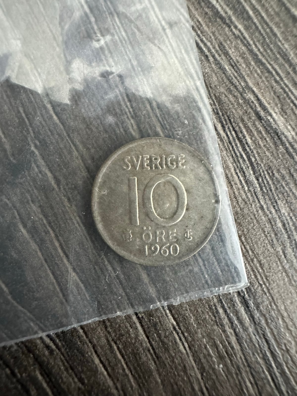 Zweedse 10 Öre munt uit 1960, Verzenden, Overige landen, Losse munt, Zilver