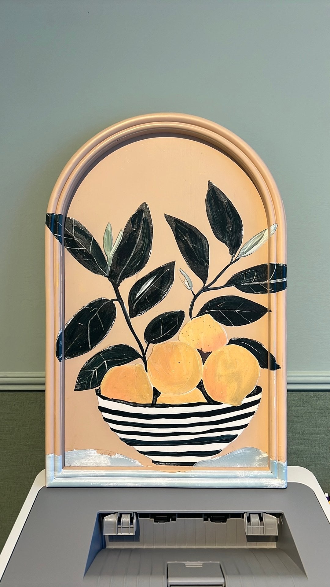 Schilderij 50x30 (gratis), Ophalen of Verzenden, Zo goed als nieuw