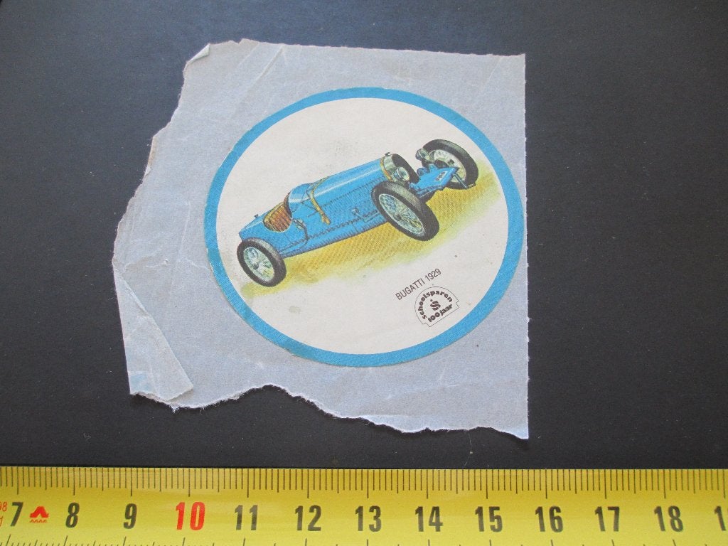 sticker Oldtimer BUGATTI 1929  LC125, Ophalen, Zo goed als nieuw