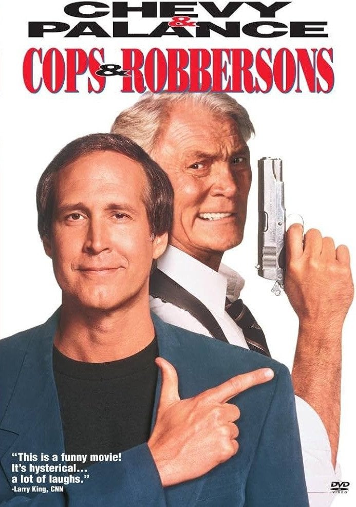 Cops & Robbersons (1994) Chevy Chase, Jack Palance, Cd's en Dvd's, Alle leeftijden, Ophalen of Verzenden, Zo goed als nieuw, Komedie