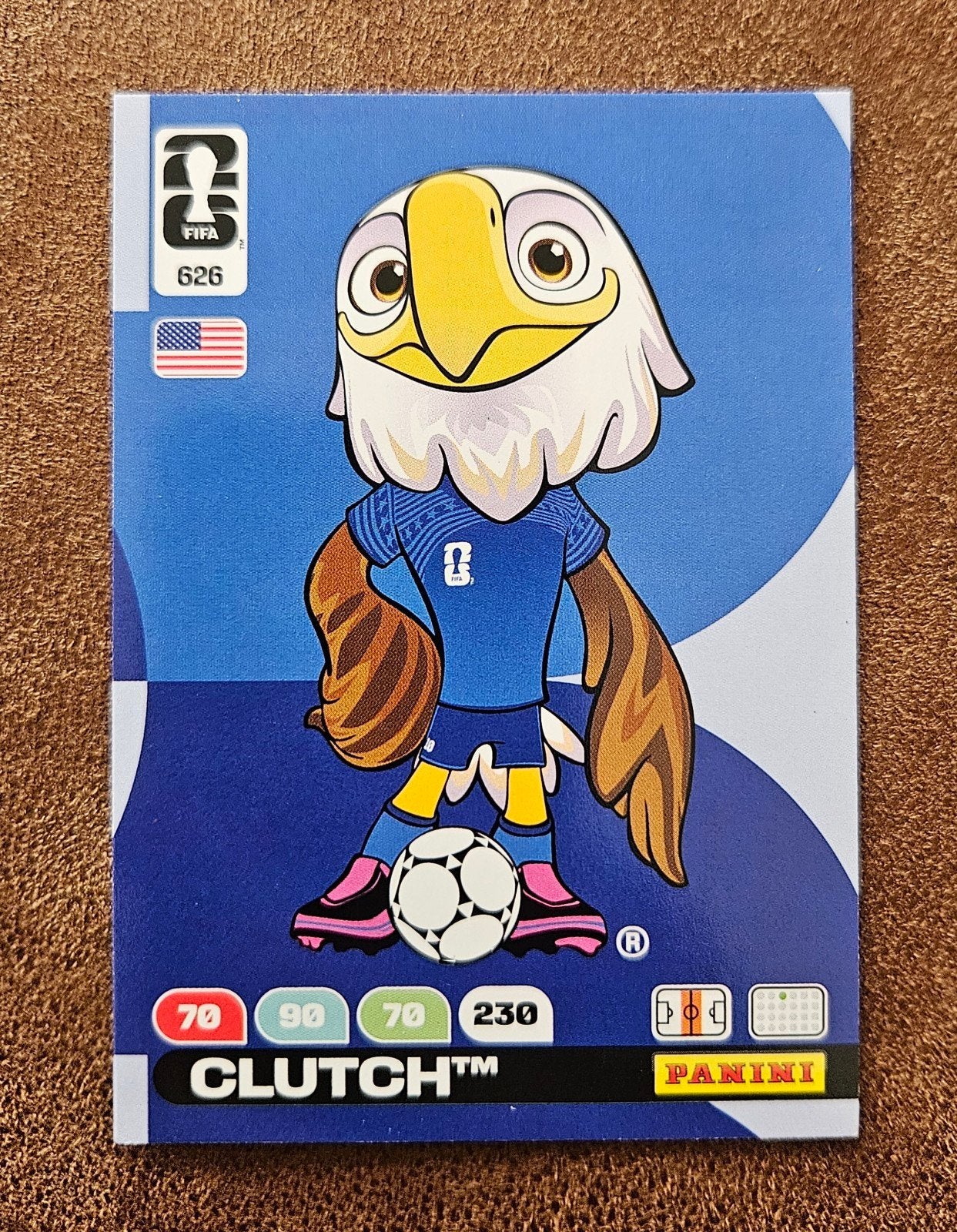 PANINI ADRENALYN PLAATJE "CLUTCH", Ophalen of Verzenden, Nieuw