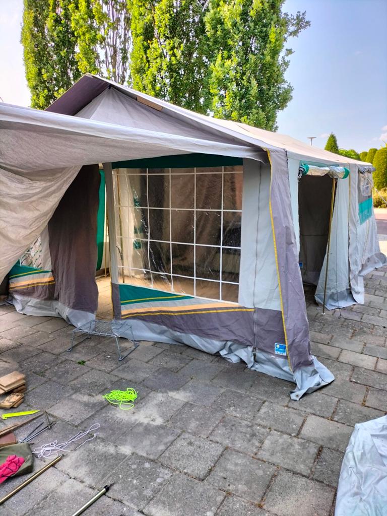 Jamet vouwwagen, Ophalen, Gebruikt