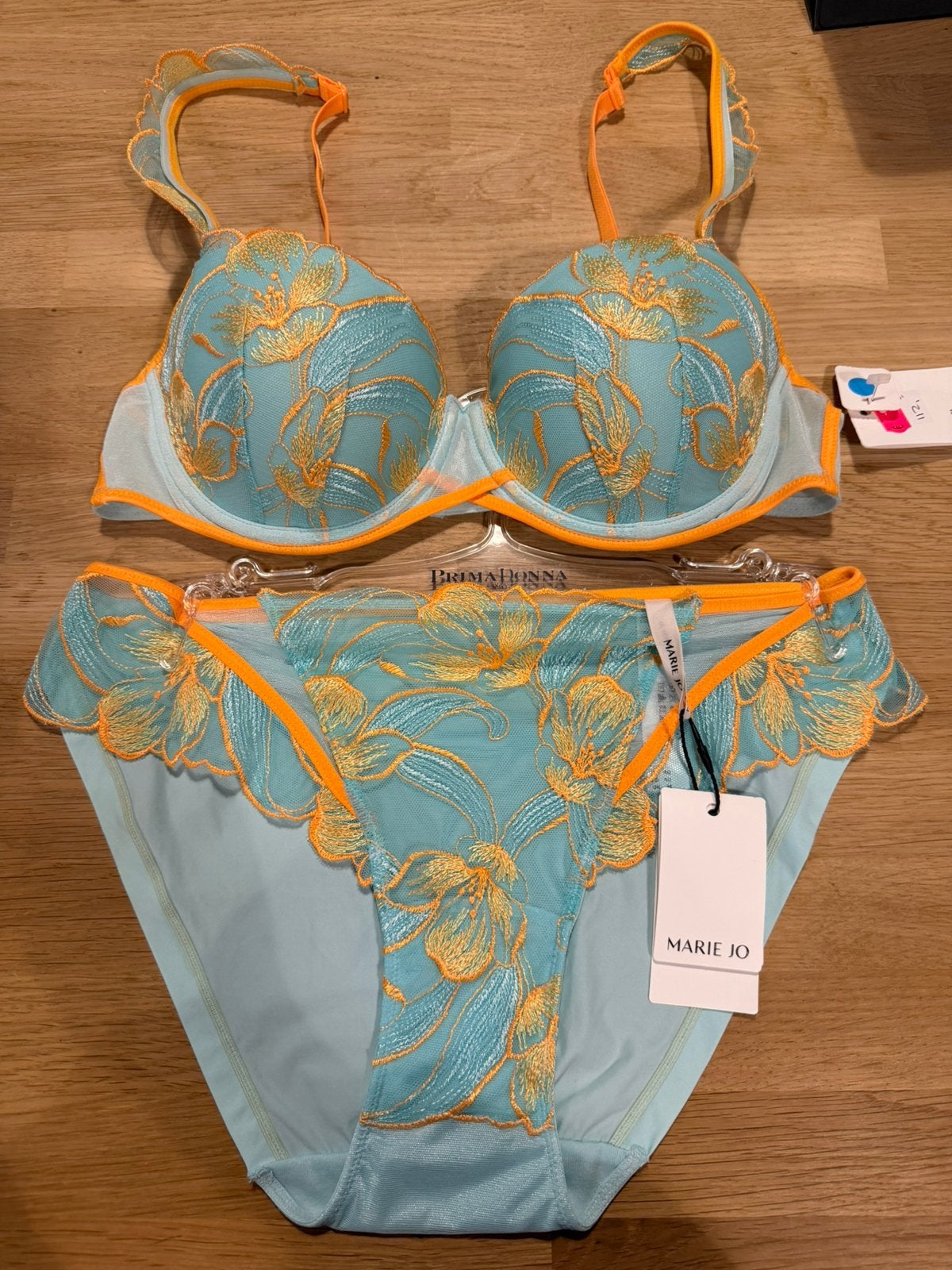 Marie Jo bh 75B slip 40 NIEUW!! Bh €45, Ophalen of Verzenden, Blauw, BH