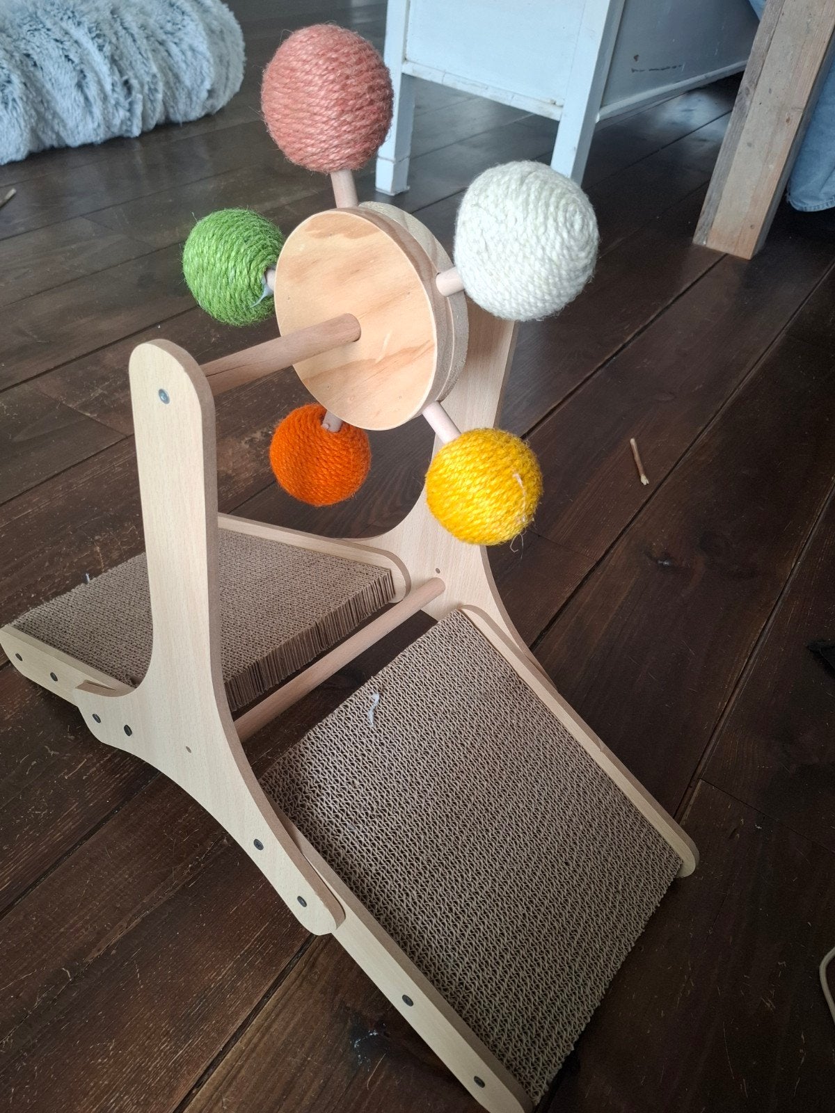leuke katten krab/   houten speelgoed, Dieren en Toebehoren, Ophalen, Krabpaal