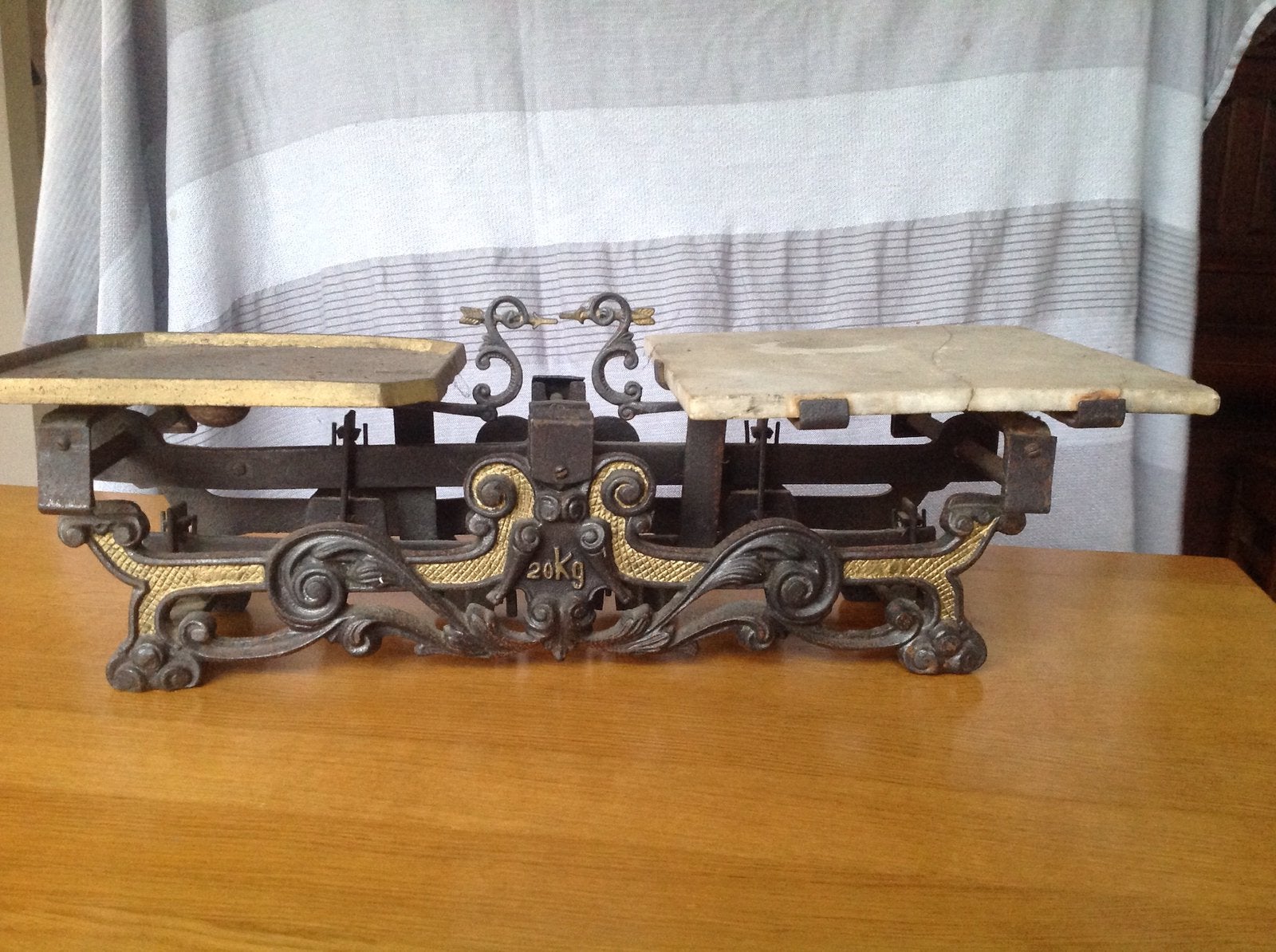 Antieke weegschaal, Antiek en Kunst, Antiek | Gereedschap en Instrumenten, Ophalen
