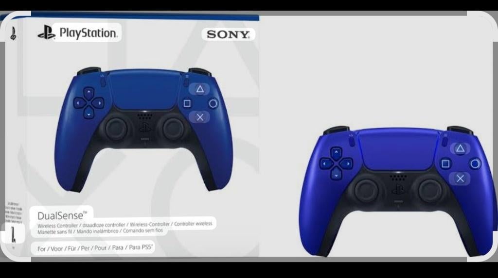 Ps5 controller kobalt blue nieuw in doos, Spelcomputers en Games, Spelcomputers | Sony PlayStation 5, Ophalen of Verzenden, Nieuw