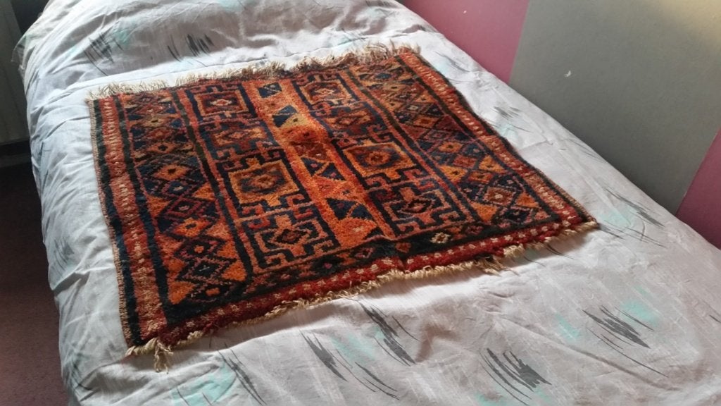 Perzisch tapijt - handgeknoopt!, Gebruikt, 50 tot 100 cm, Vierkant, Klassiek
