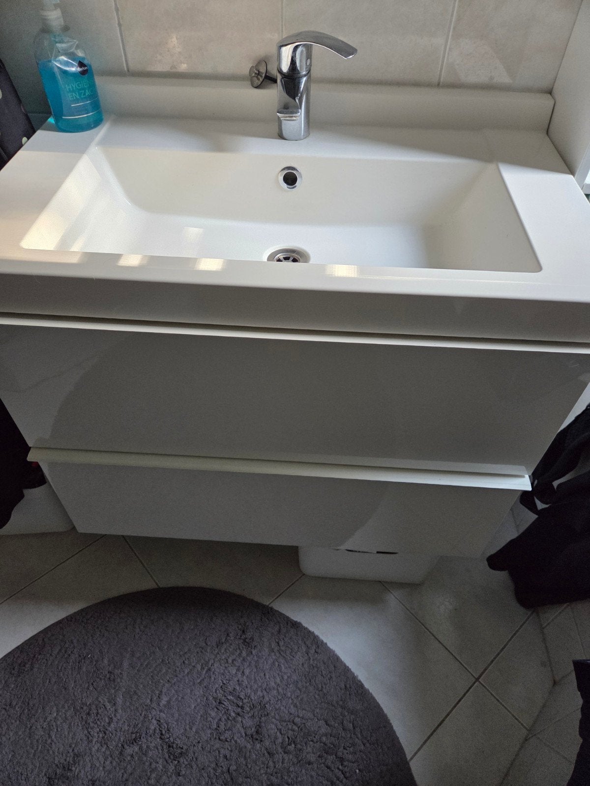 Badmeubel, Huis en Inrichting, Badkamer | Badkamermeubels, Ophalen, Gebruikt, 50 tot 100 cm, Minder dan 100 cm