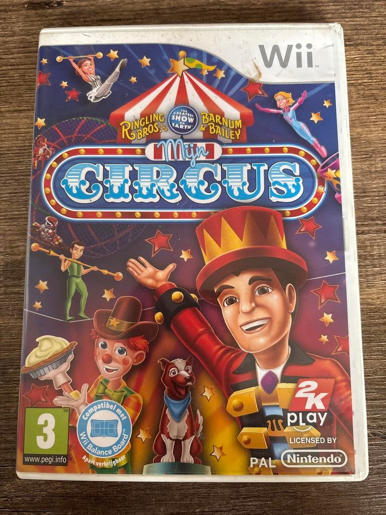 My Circus Wii - Ringling Bros. Barnum & Bailey, 1 speler, Ophalen of Verzenden, Zo goed als nieuw, Vanaf 3 jaar