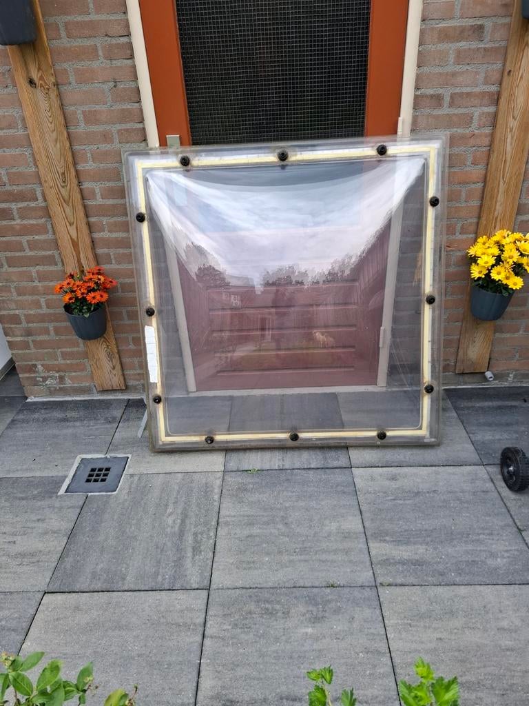 Lichtkoepels platdak, Doe-het-zelf en Verbouw, Ophalen, Dakraam