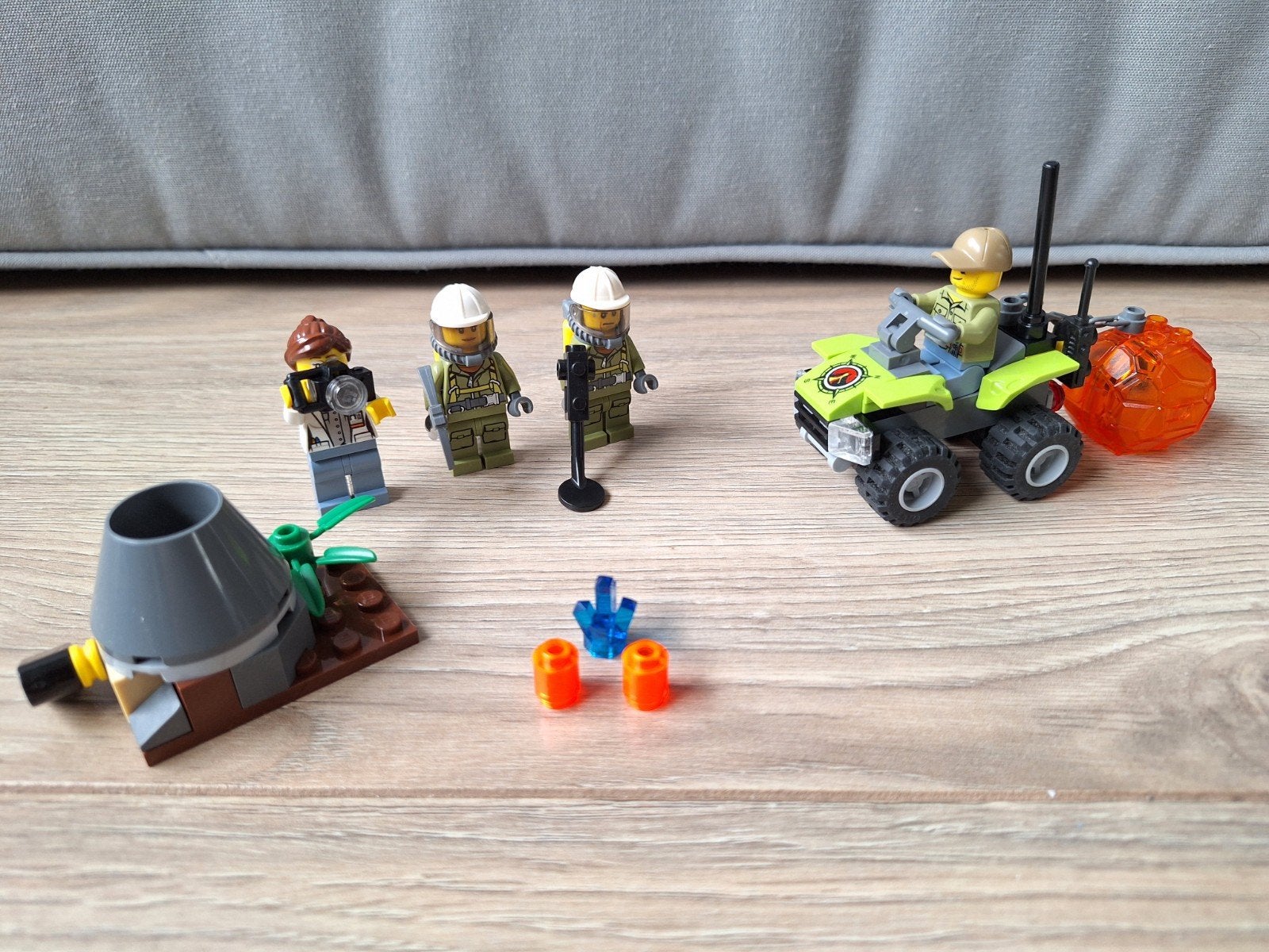 Lego city 60120 Volcano starter set, Ophalen of Verzenden