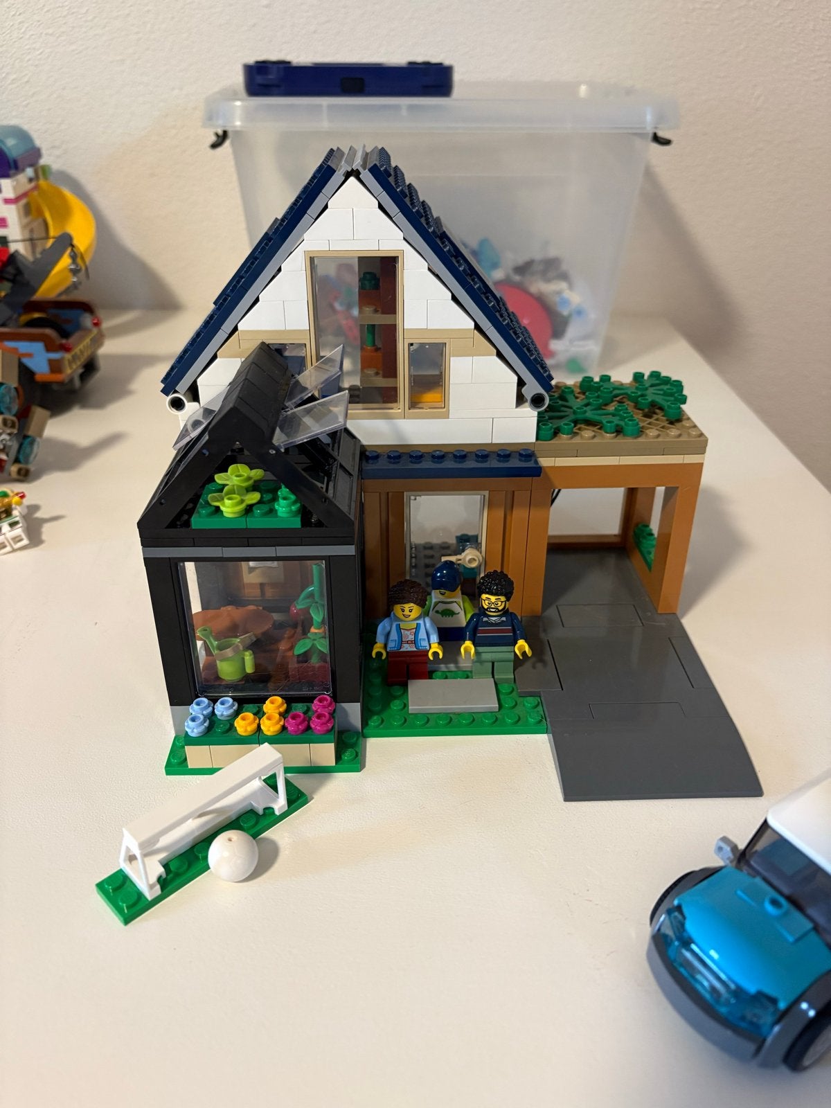 LEGO City Gezinswoning - 60398 met auto en figuren, Lego, Ophalen of Verzenden, Complete set, City