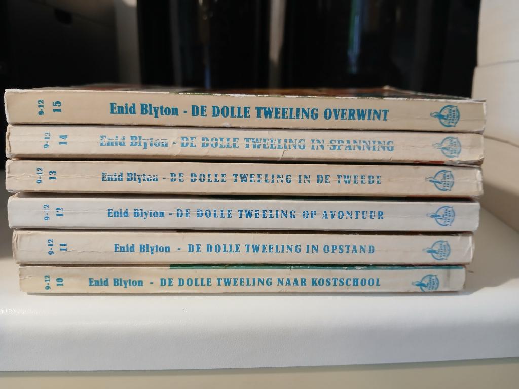 Enid Blyton - Complete serie van De Dolle Tweeling, Boeken, Ophalen of Verzenden, Zo goed als nieuw, Enid Blyton