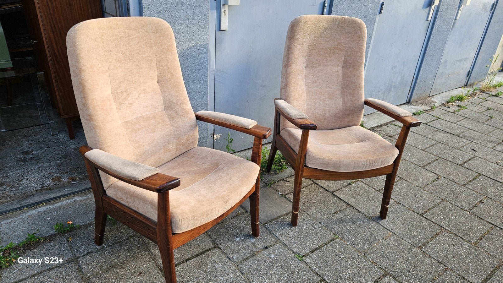 2 Deense Farstrup stoelen, Ophalen of Verzenden