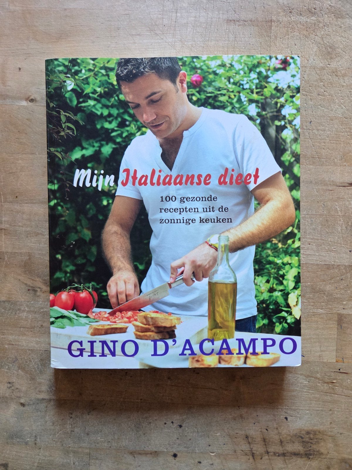 Mijn Italiaanse dieet - Gino D'Acampo (Kookboek), Boeken, Italië, Voorgerechten en Soepen, Verzenden, Zo goed als nieuw