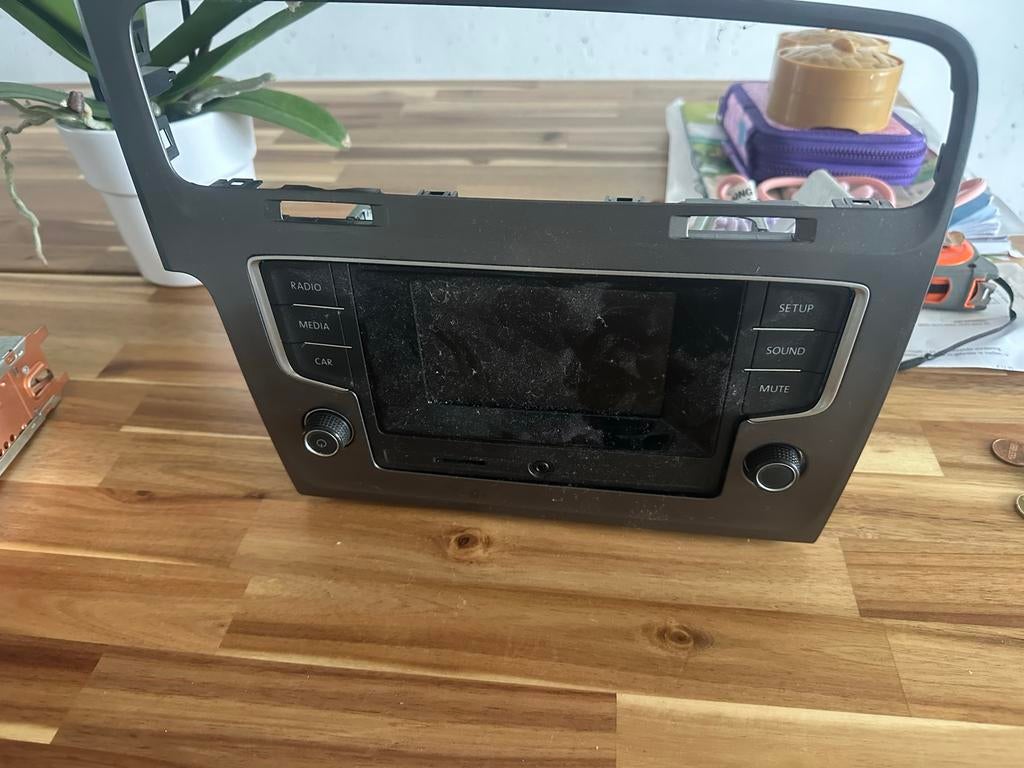 VW Golf radionavigatie systeem, Auto diversen, Ophalen, Gebruikt