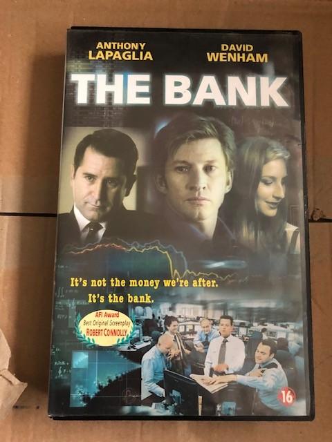 The Bank Ex-rental VHS videoband, Vanaf 16 jaar, Ophalen of Verzenden, Gebruikt, Horror