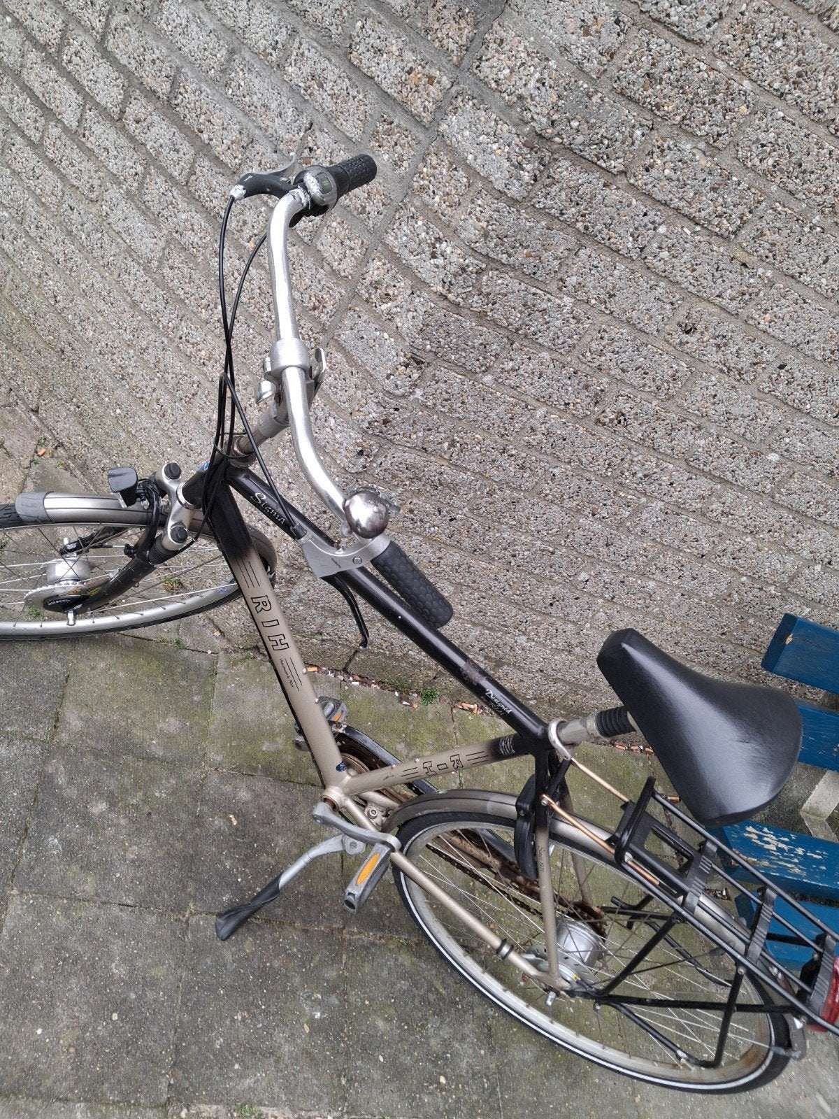 Mooie goede herenfiets .Merk Rih. 28 inch, Gebruikt, Versnellingen, 61 tot 65 cm, Ophalen