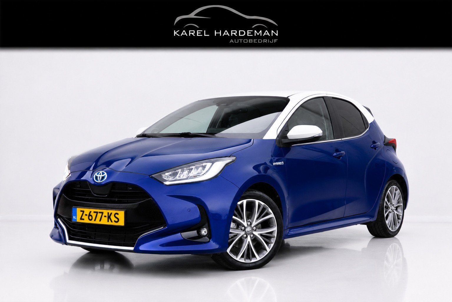 Toyota Yaris 1.5 Hybrid 115 First Edition | JBL | Head Up |, 450 kg, Gebruikt, Euro 6, Blauw