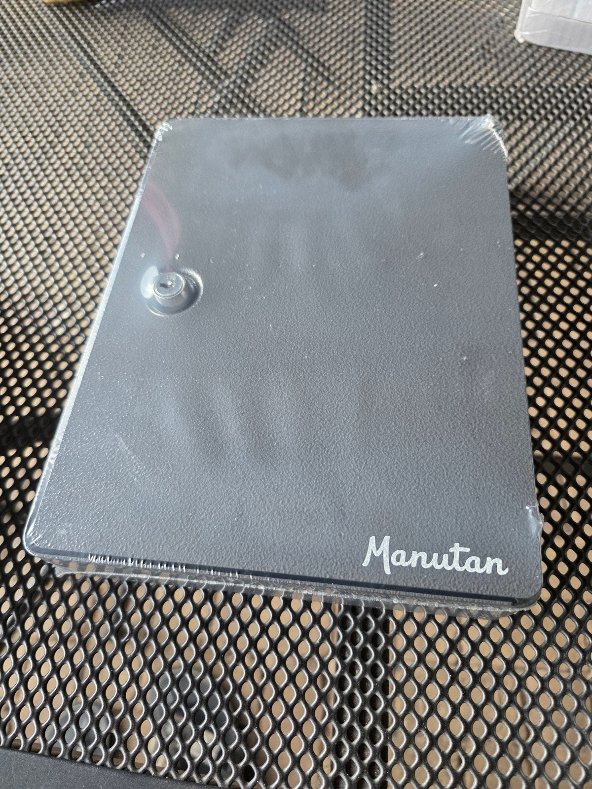Manutan Sleutelkastje 25x19 cm - Grijs, Nieuw, Ophalen of Verzenden, Grijs, Metaal