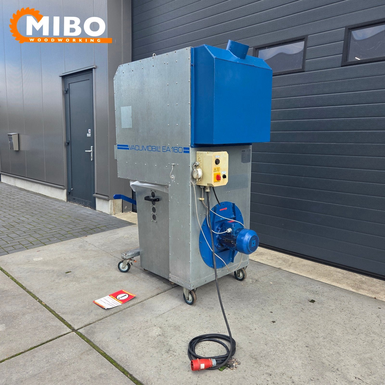 Vacumobil afzuiger 160 compact ** Onderdruk afzuiging, Ophalen of Verzenden, Zo goed als nieuw, Ventilator en Afzuiger
