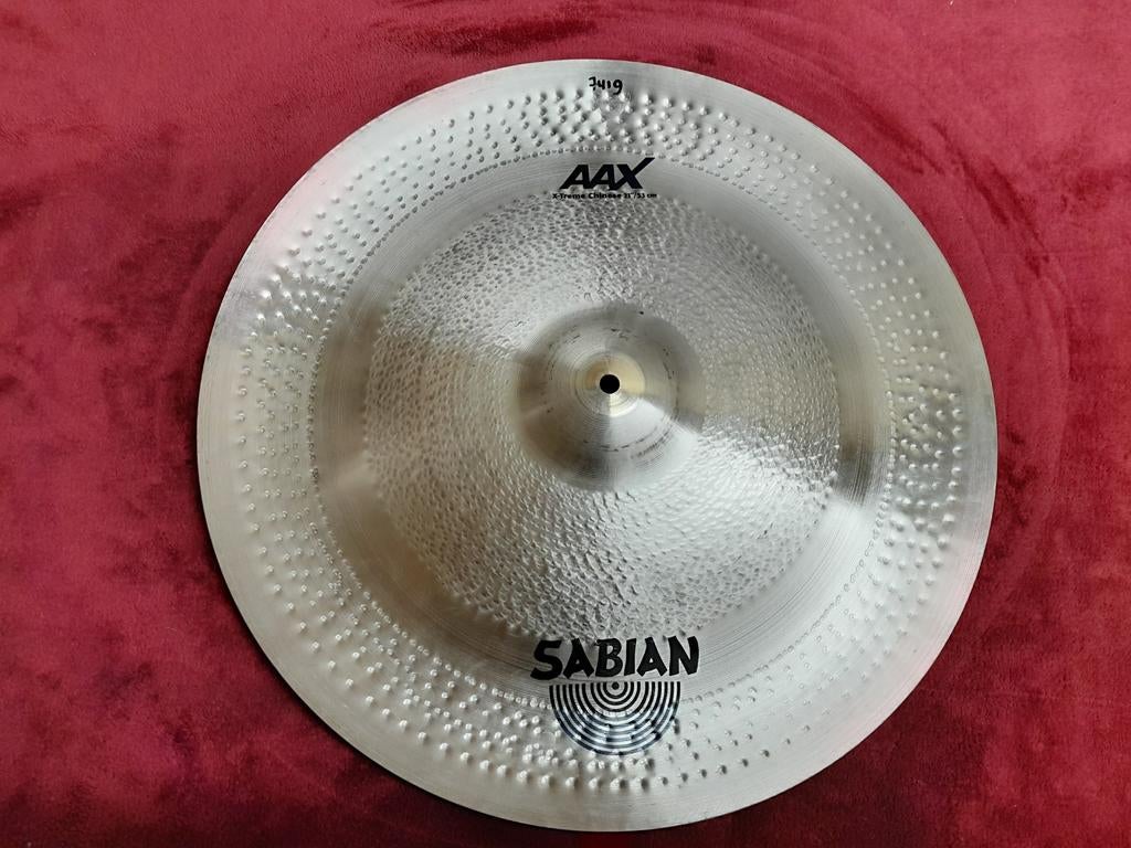 Sabian x-treme chinese 21" bekken cymbal bekkens custom, Muziek en Instrumenten, Drums of Percussie, Ophalen of Verzenden, Zo goed als nieuw