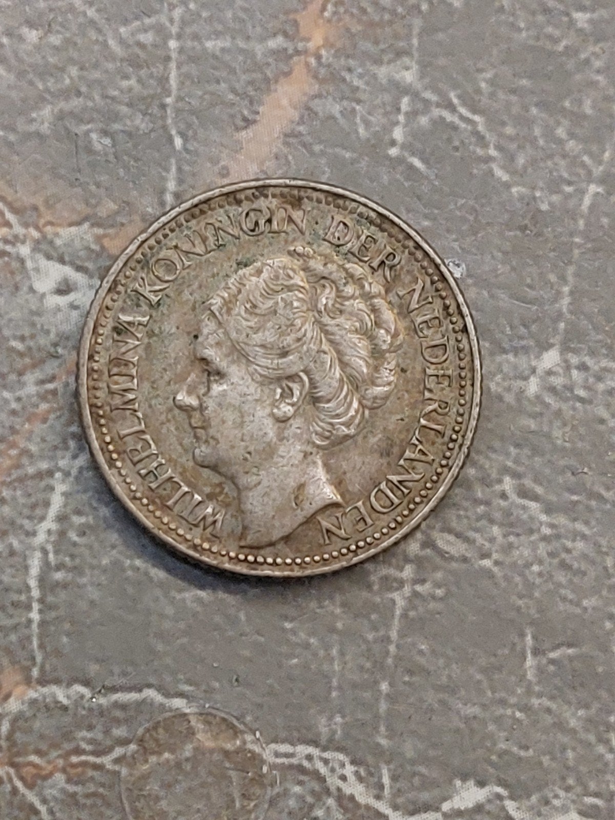 25 Cent Munt Koningin Wilhelmina 1941, Postzegels en Munten, Munten | Nederland, Ophalen of Verzenden