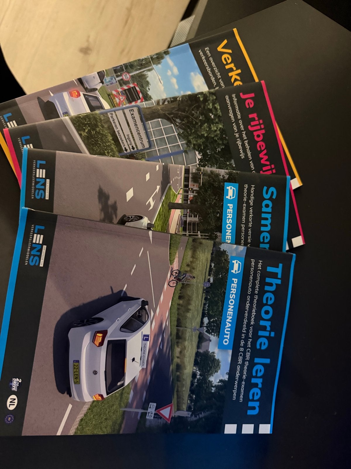 Lens Theorieboek Personenauto, Ophalen of Verzenden, Zo goed als nieuw, Overige niveaus