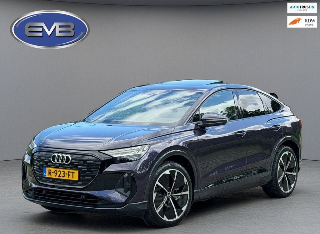 Audi Q4 Sportback e-tron 35 S edition 55 kWh, 2 X S-LINE, pa, Auto's, Audi, Automaat, Achterwielaandrijving, Gebruikt, Overige kleuren
