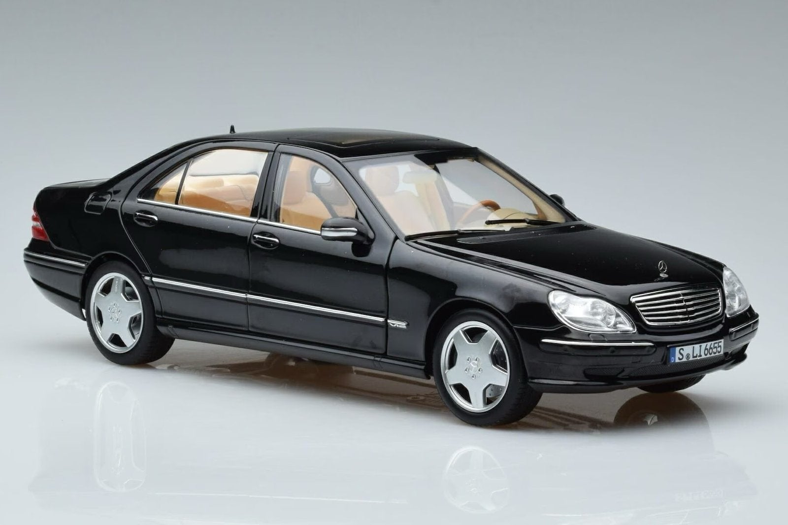 Norev Mercedes S-Klasse W220 S55 AMG 1:18 Gelimiteerd, Ophalen of Verzenden, Nieuw, Auto, Norev