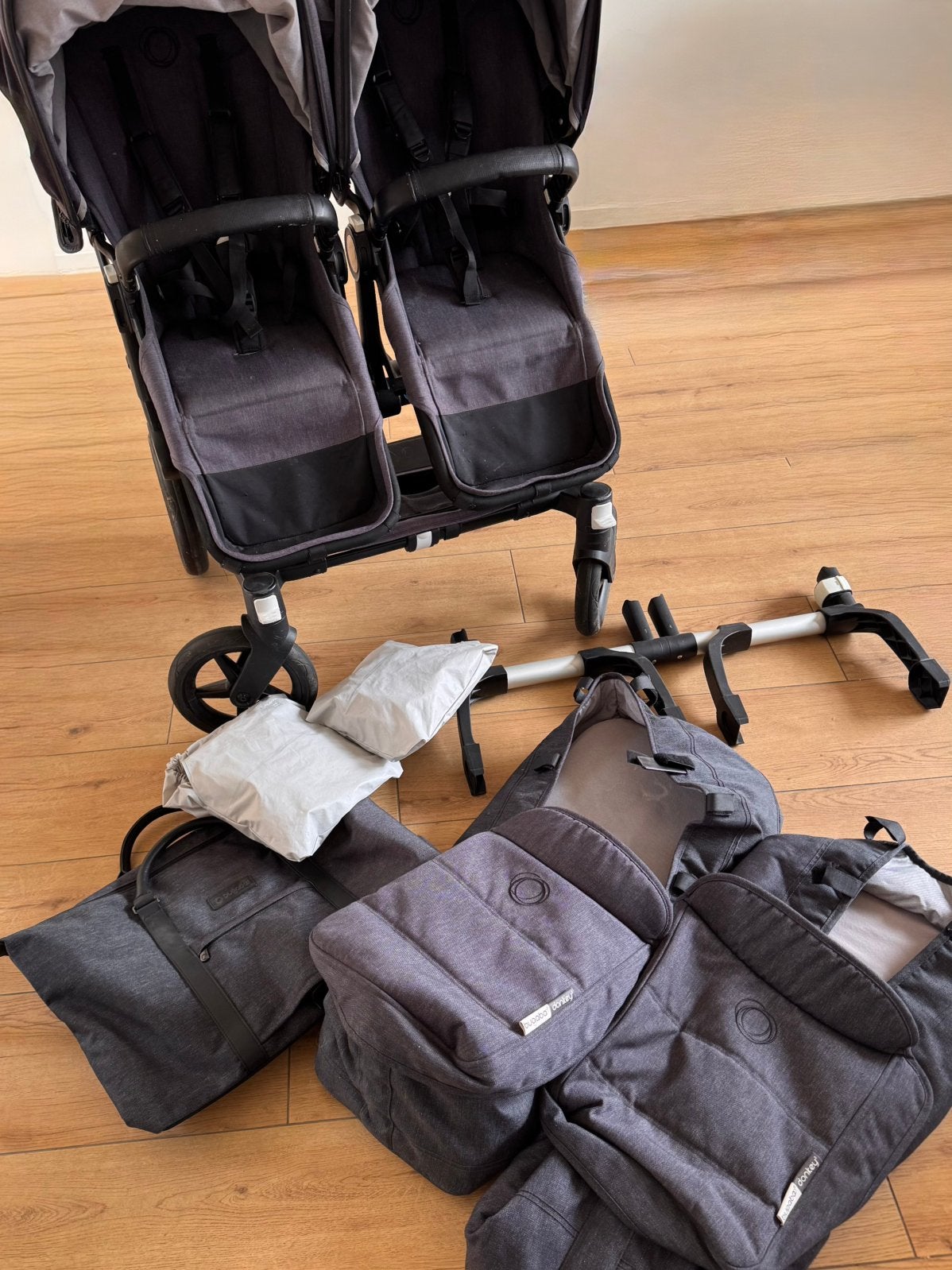 Bugaboo donkey, Ophalen, Zo goed als nieuw, Bugaboo, Duowagen