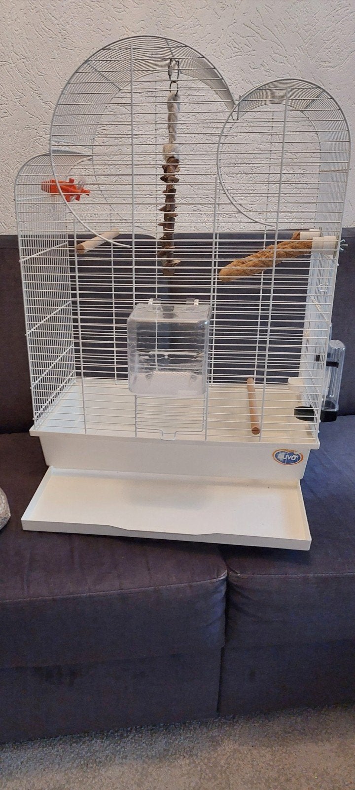 te koop  vogelkooi De kooi 2 weken oud, Ophalen, Zo goed als nieuw, Metaal, Vogelkooi