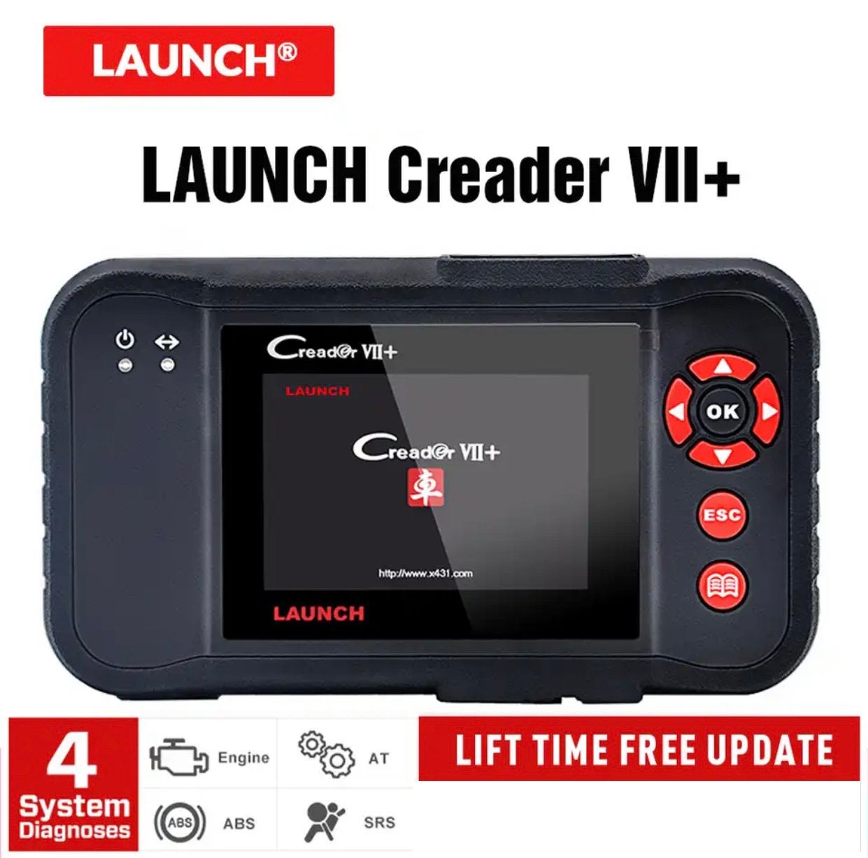 Launch X431 VII+ diagnose uitlees computer OBD, Ophalen of Verzenden