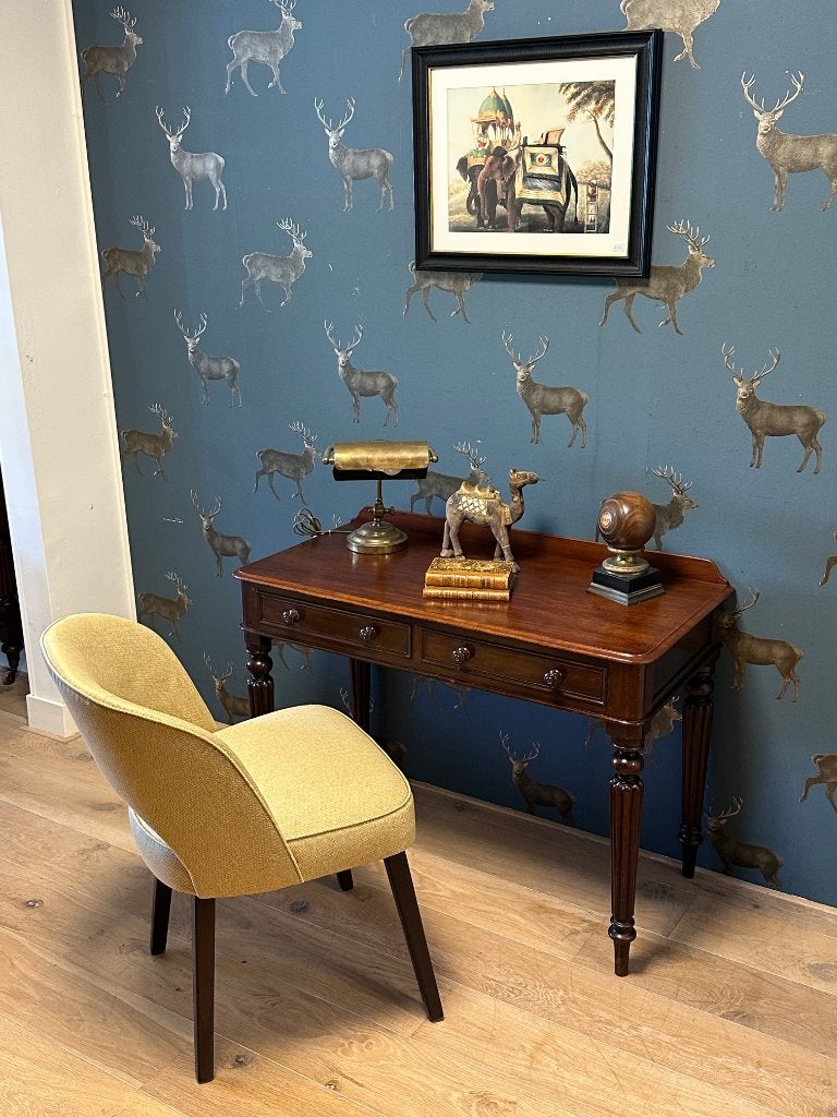 Antieke mahonie wandtafel, Ophalen of Verzenden
