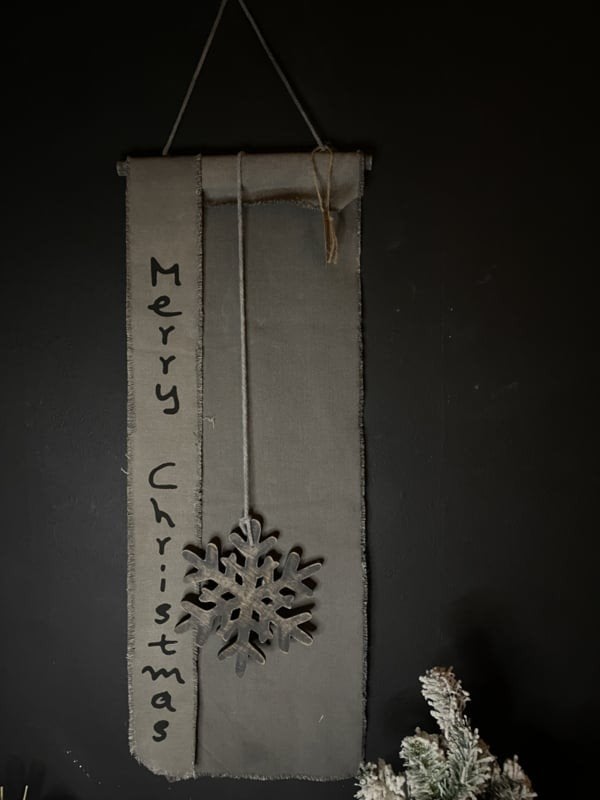 wandkleed, kerst, Ophalen of Verzenden