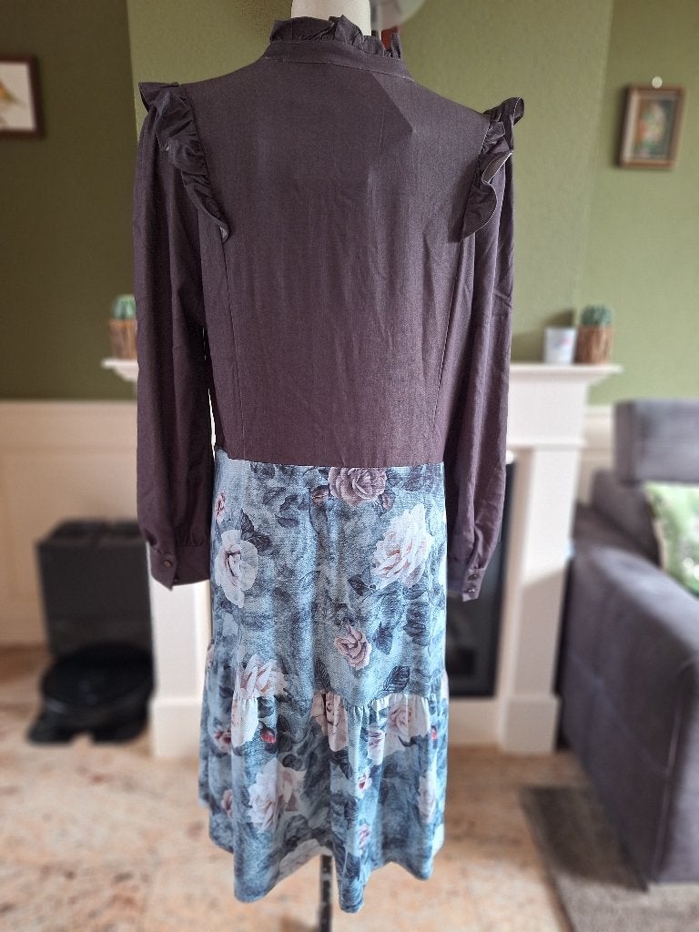 K-Design nieuwe jurk spijkerlook XXL, Kleding | Dames, K-design, Verzenden, Maat 46/48 (XL) of groter, Nieuw