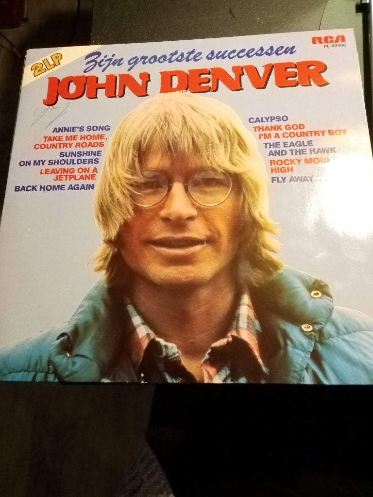 John Denver zijn grootste successen in nette staat, Ophalen of Verzenden, Zo goed als nieuw, 12 inch