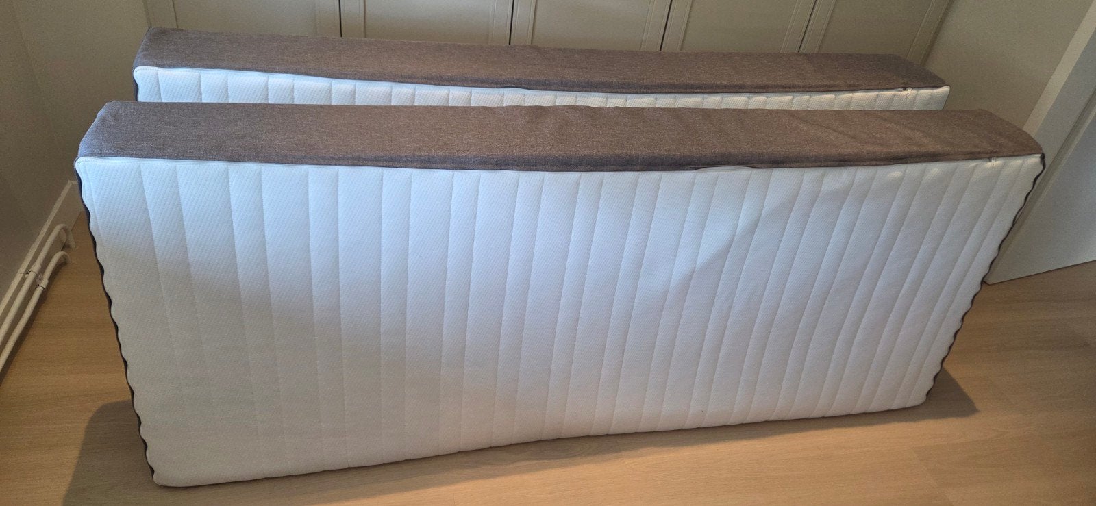 2x Emma matras 80x200 cm + gratis topper!, Ophalen, Zo goed als nieuw