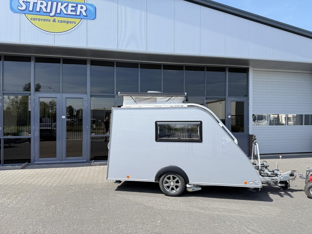 Kip Shelter PLUS Langslaper Unico Tent + Luifel + Mover Etc., Caravans en Kamperen, Kip, Tot en met 2, Overige typen, Bedrijf
