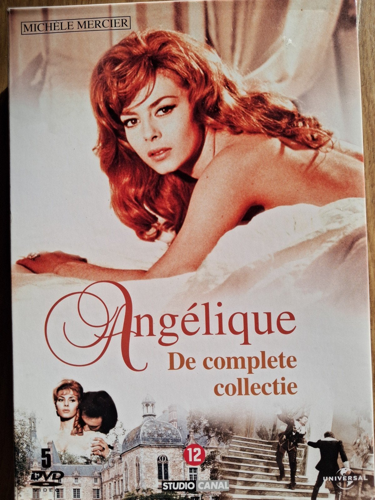 Angélique complete collectie. (5DVD-BOX), Cd's en Dvd's, Dvd's | Tv en Series, Alle leeftijden, Ophalen of Verzenden, Zo goed als nieuw