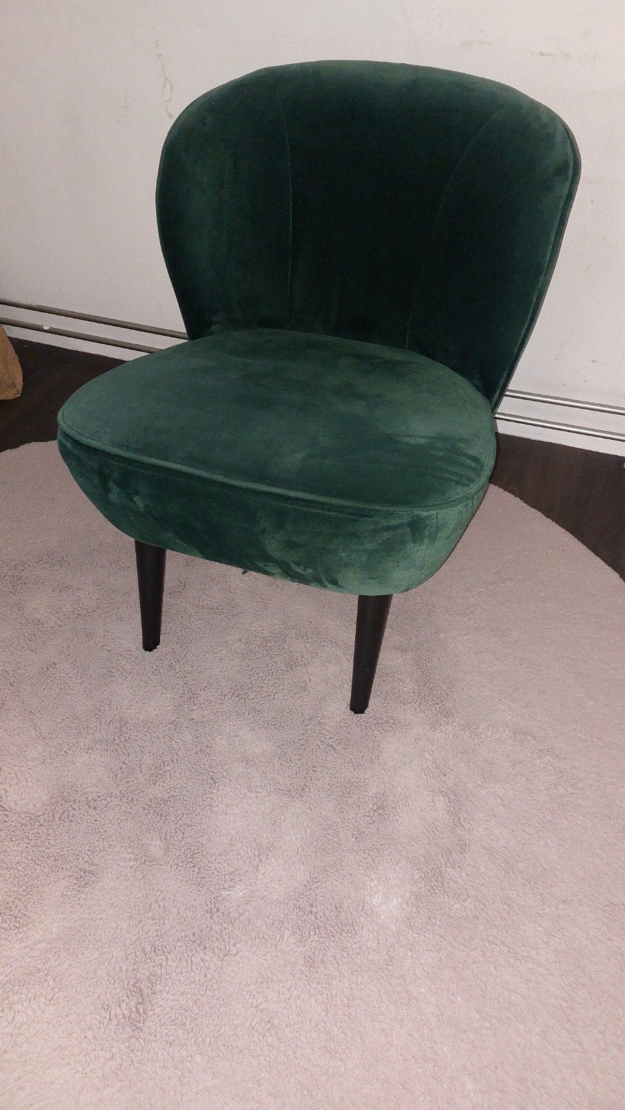 velvet stoeltje, Ophalen of Verzenden, Zo goed als nieuw, 50 tot 75 cm
