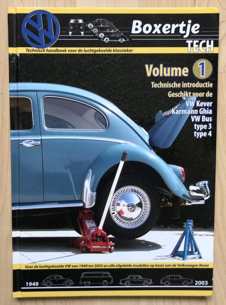 Boxertje Volume 1, 2, 3 en 4 Techn. handb. luchtgekoelde VW, Boeken, Diverse auteurs, Ophalen of Verzenden, Zo goed als nieuw