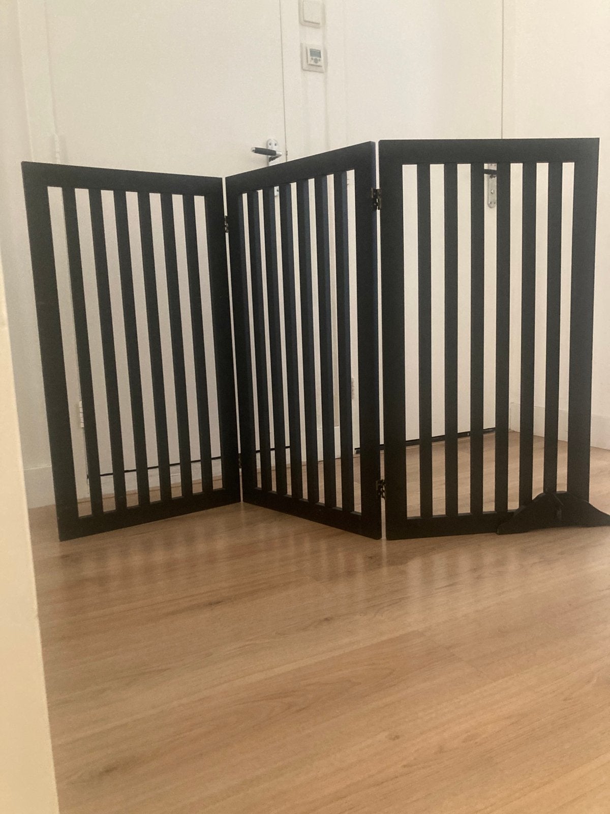 Houten hek voor honden of kinderen, Ophalen, Gebruikt, Overige typen, 115 cm of meer