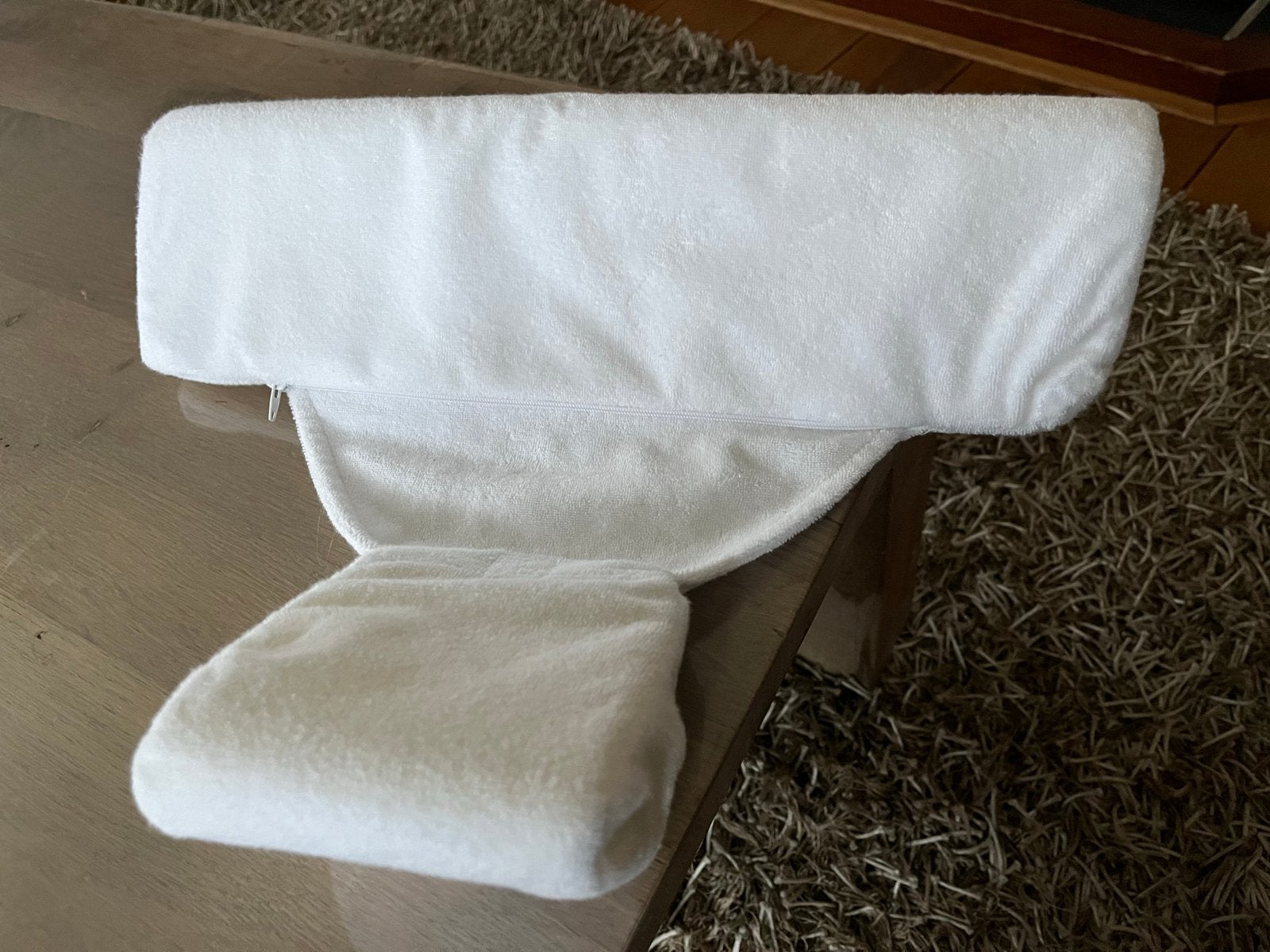 Witte baby zijligkussen/anti-rolkussen, Kinderen en Baby's, Ophalen of Verzenden, Nieuw