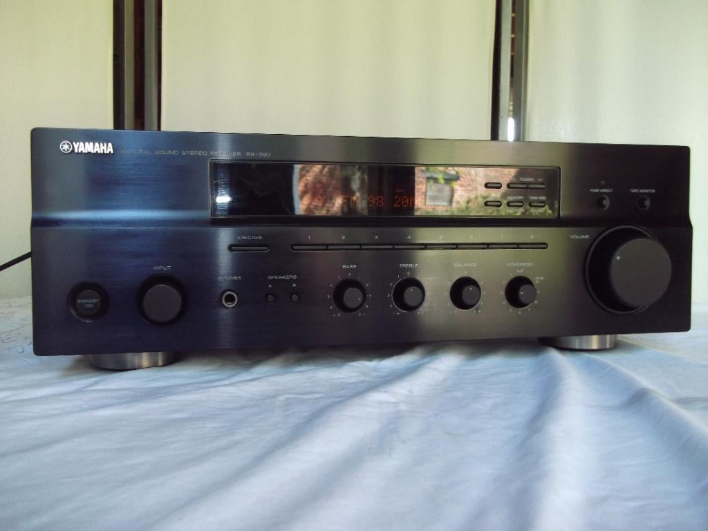 YAMAHA tuner versterker, Yamaha, Ophalen of Verzenden, Zo goed als nieuw, 60 tot 120 watt