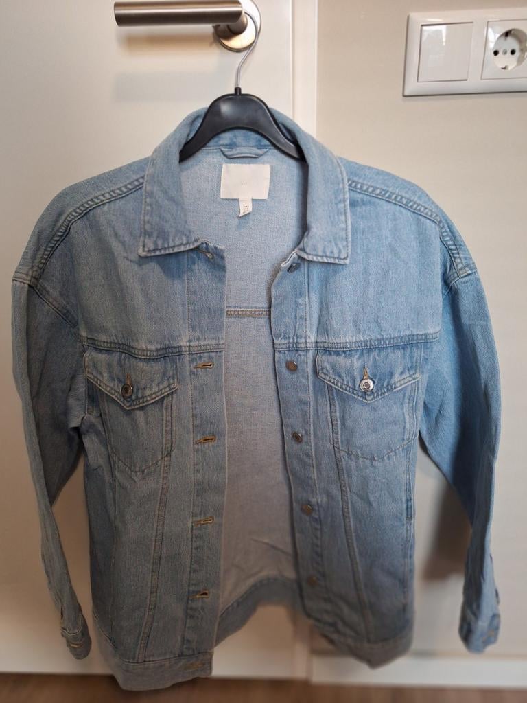 H&M gloednieuw spijkerstofjack, Maat 38/40 (M), H&M, Blauw, Nieuw