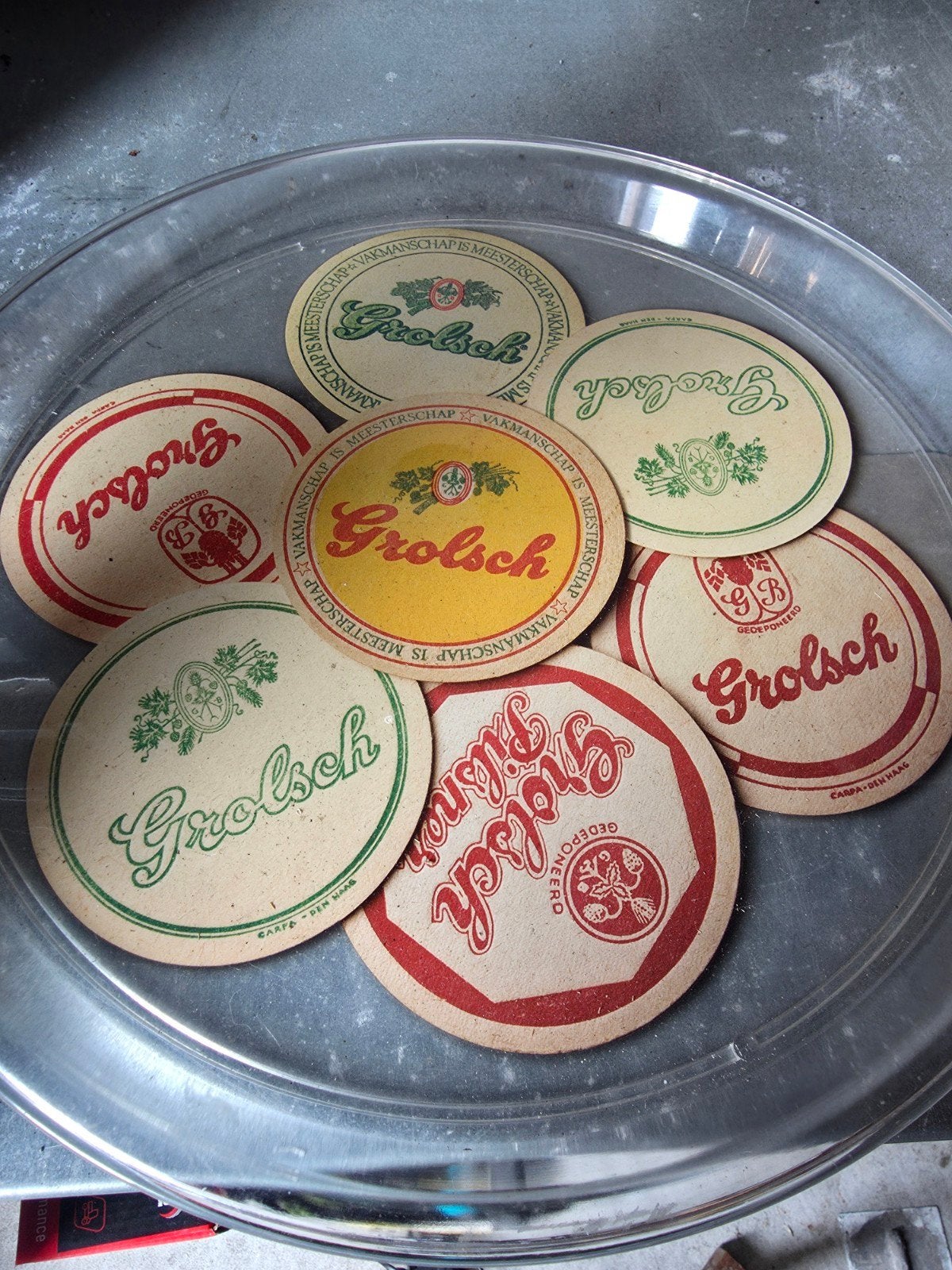 Grolsch dienblad, Ophalen of Verzenden, Overige typen, Grolsch